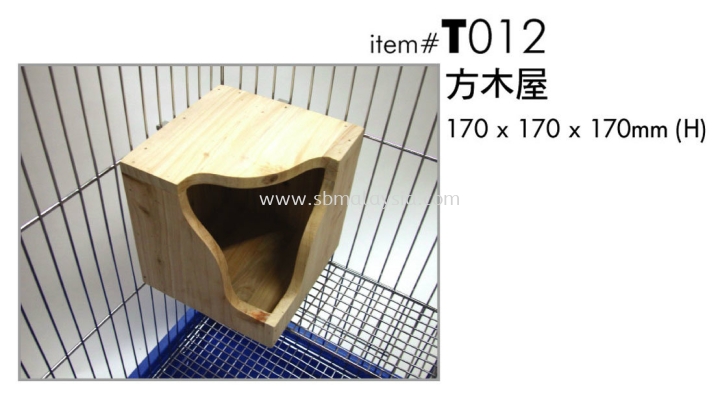 T012  Corner Wooden House