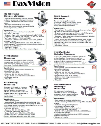 RAX VISION- Microscopes