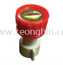 1 Hole Flat Nozzle, Red