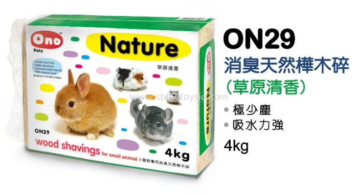 ON29  Ono WoodChips - Nature Scent 4kg