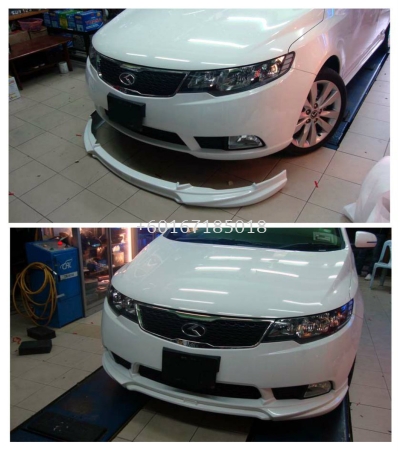 KIA FORTE BODYKIT ROADRUNS BUMPER FRONT LIP ON