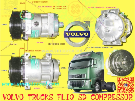 (CPS)   Volvo Truck SD Compressor