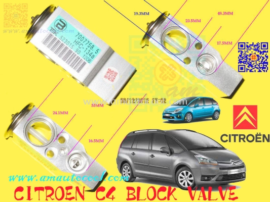 (VLV)   Citroen C4 Expansion Valve