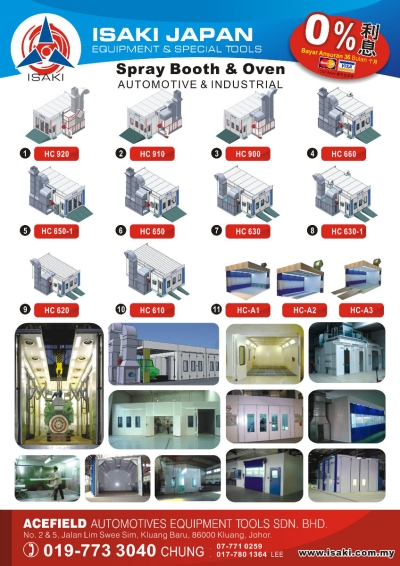 spray booth A4