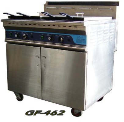 Gas Deep Fryer (Double) GF462 / Mesin Mengoreng Gas GF462