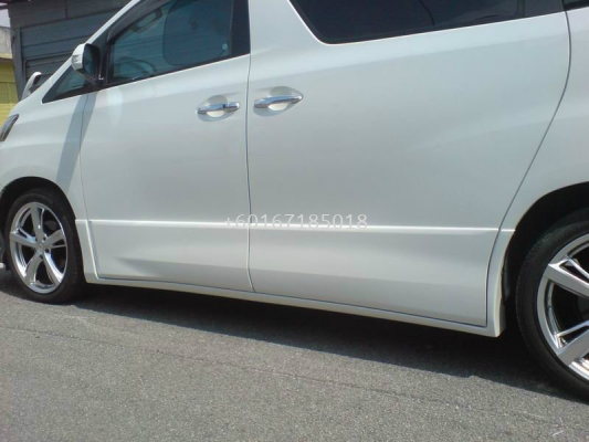 TOYOTA VELLFIRE BODYKIT TRD DOOR PANEL