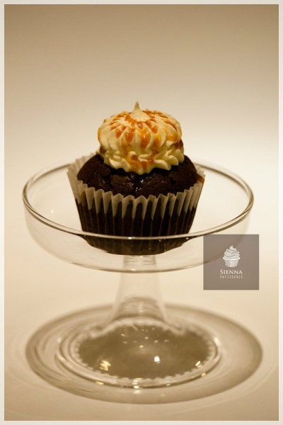 Salted Caramel flavor cupcake