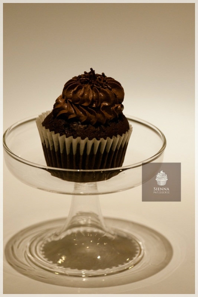 Devil's Food Chocolate flavor cupcake