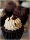 Chocolate Vanilla flavor cupcake Cupcake Menu Sienna Patisserie