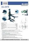 AB - 25FE Mesin Lif Pos Abilita Italy