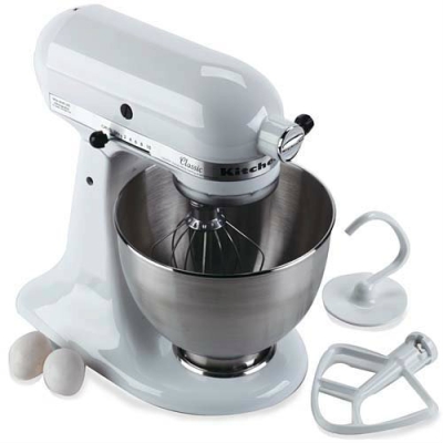 Kitchenaids Universal Flour Mixer KSM150 Artisan (White) 