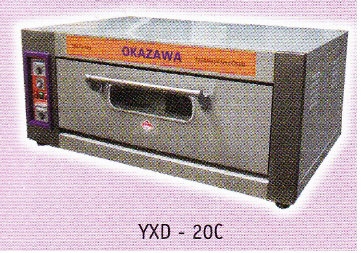 Okazawa Gas Oven 1 Deck 2 Trays/ Okazawa Gas Ketuhar 1 Tingkat 2 Loyang (E1D2TN)