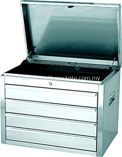 KENNEDY 4 Drawer Stainless Steel Top Chests