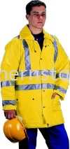 TUFFSAFE Waterproof High Visibility Coats Special Hazard Clothing Personal Protection