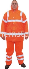 TUFFSAFE Waterproof High Visibility Coats Special Hazard Clothing Personal Protection