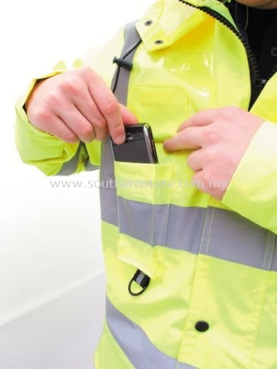 TUFFSAFE  5-in-1 High Visibility Waterproof & Breathable Coats