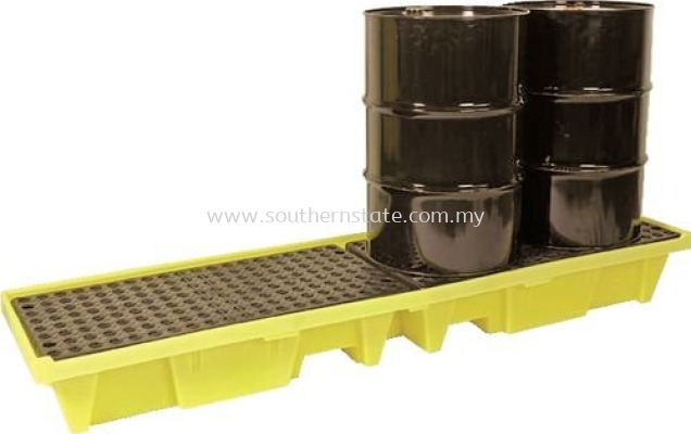 SOLENT Spill Pallets4 drum in-line