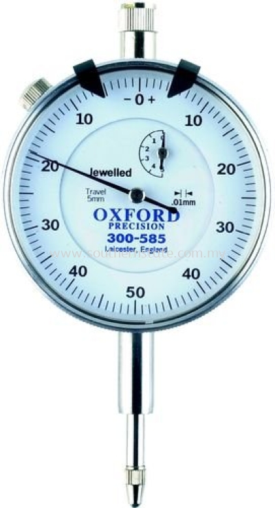 OXFORD Easy Read Dial Gauges Plunger Type