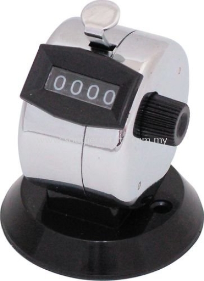 OXFORD Chrome Tally Counters with Desk Tally