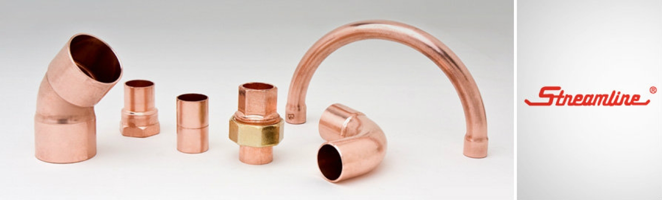 Solder Joint Copper Fittings