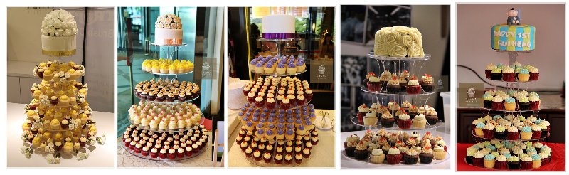 Sienna Patisserie Cupcake Bakery Tower (Online Bakery House)