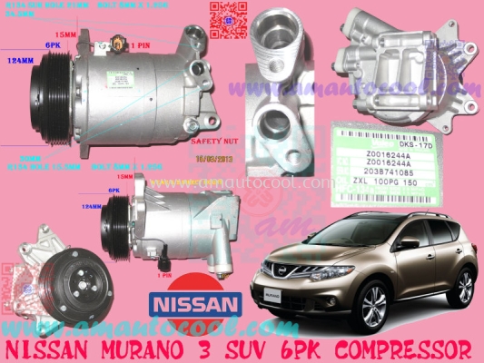 (CPS)   Nissan Murano 3.5P DKS  Compressor