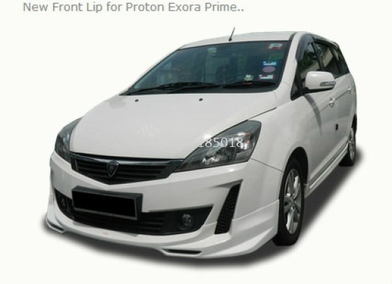 proton exora prime bodykit vox front lip pur 