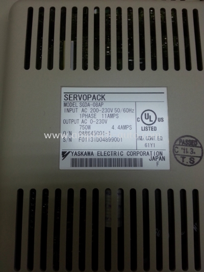 Yaskawa Servo Pack SGDA-08AP