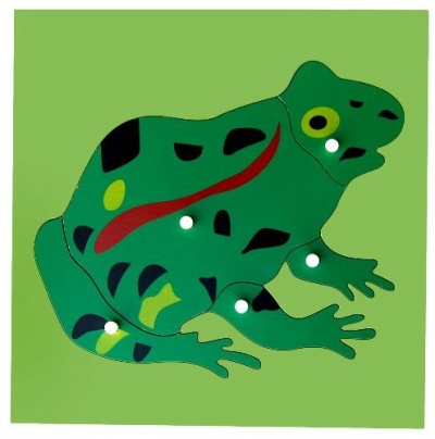 KB009 Animal Puzzle-Frog