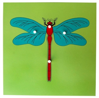 KB022 Insect Puzzle - Dragonfly