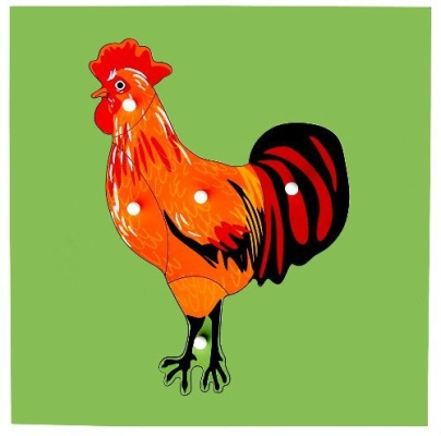 KB026 Animal Puzzle - Cock