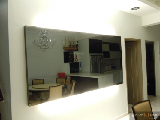 Mirror Glass Back Board Panel 