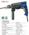 Drill GBM 13-2 Bosch Power Tools