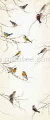 2-1014_Birds_prn Komar Photomural Vol:14 Wallpaper (0.53m x 10m)