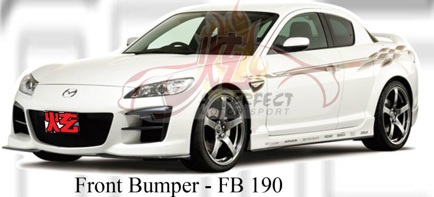 Mazda RX8 2009 Front Bumper 