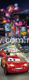 1-404 CARS TOKYO DISNEY PHOTOMURALS KOMAR WALLPAPER