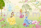 1-417 PRINCESS GARDEN DISNEY PHOTOMURALS KOMAR WALLPAPER