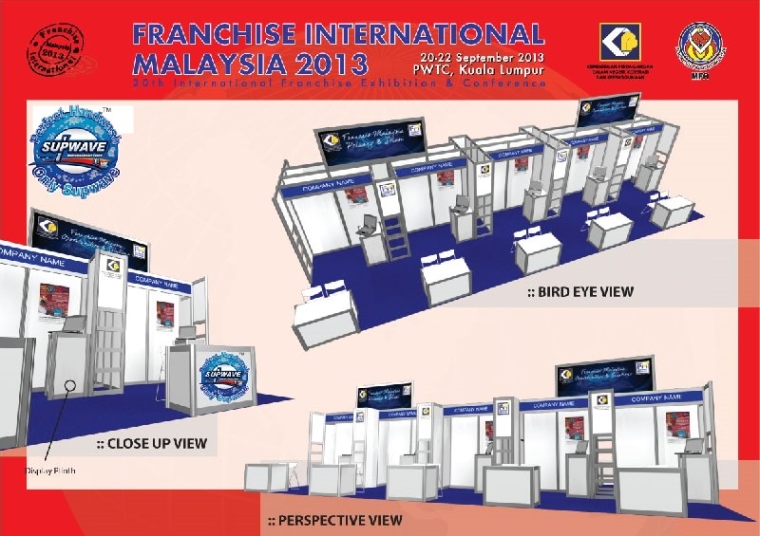SUPWAVE WILL BE AT FRANCHISE INTERNATIONAL MALAYSIA 2013 (20-22 SEPT 2013)
