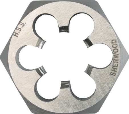 Die Nuts BSPT, HSS Ground Thread Die Nuts 3/8" x 19, SHR0869320K