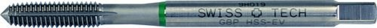 HSS Taps Fluteless M10.0 x 1.50mm, SWT1857530G HSS &#039;Green Ring&#039; Fluteless Taps Swiss Tech