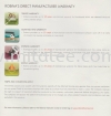 Manufacturer Warranty ROBINA (INFORMATION)