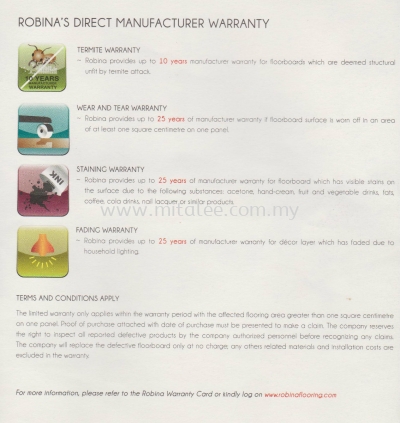 Manufacturer Warranty