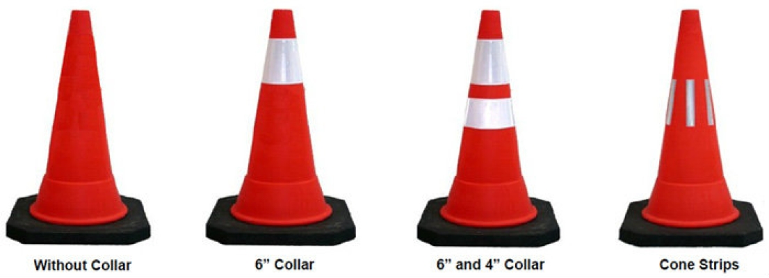 E Rubber Base Cones