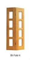 BI-Fold 4 Wooden Door