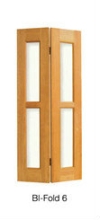 BI-Fold 6 Wooden Door