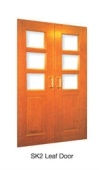 SK2 Leaf Door Wooden Door