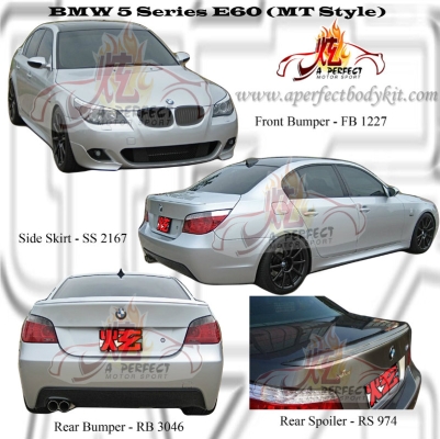 BMW 5 Series E60 MT Style Bodykit 