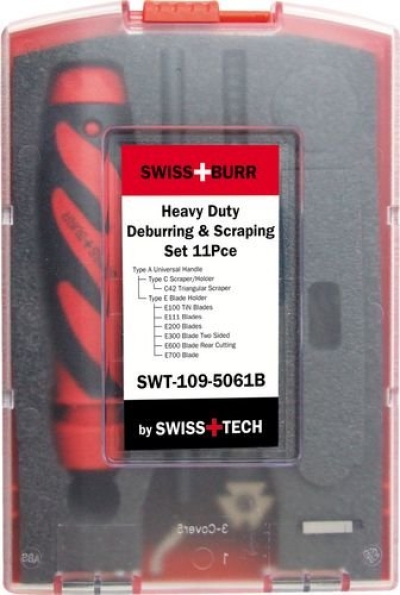 Deburring Tools, Heavy Duty Deburring Set, SWT1095061B