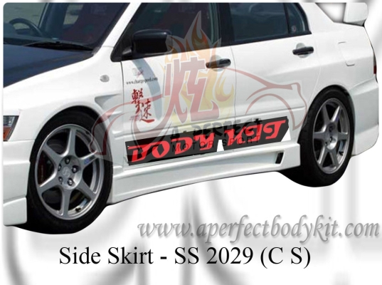 Mitsubishi Evo 9 CS Side Skirt 