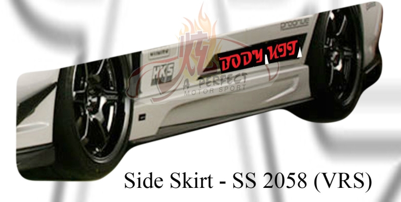 Mitsubishi Evo 9 VRS Style Side Skirt 